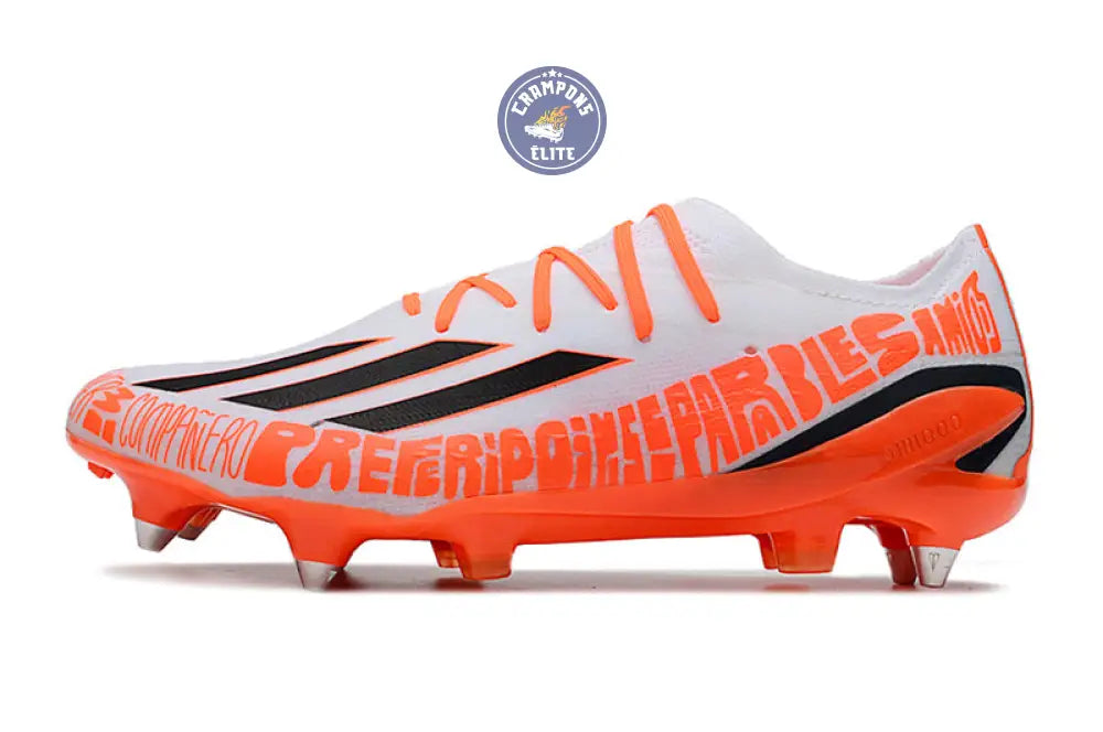 Speedportal Messi.1 SG Balon te Adoro - Blanc/Noir/Rouge