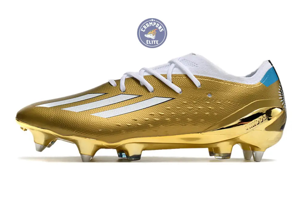 Image of Speedportal Messi.1 SG Leyenda - Doré/Blanc/Bleu ÉDITION LIMITÉE