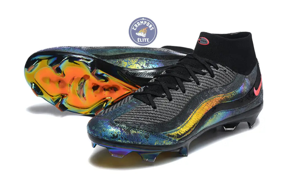 Superfly 10 Air Max 95 FG - Noir/Solar Red