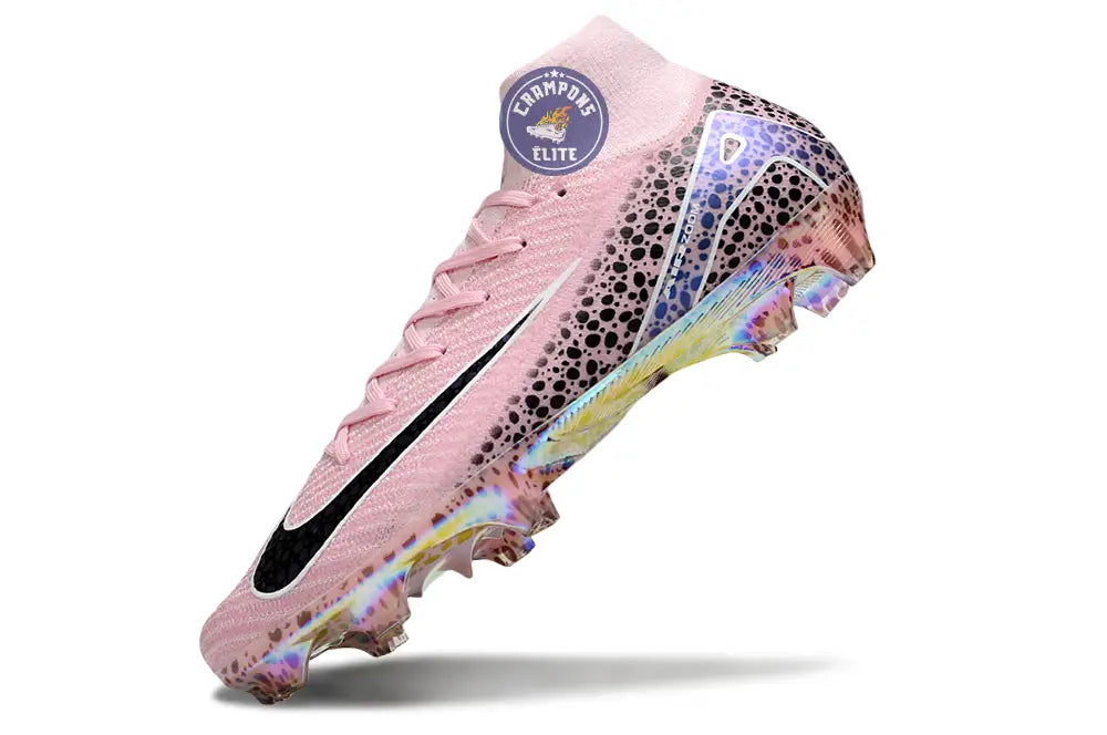 Image of Superfly 10 Nike By You FG - Rose Motif Noir