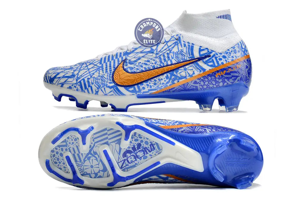 Superfly 9 Elite CR7 FG ’Azulejo’ Bleu/Doré