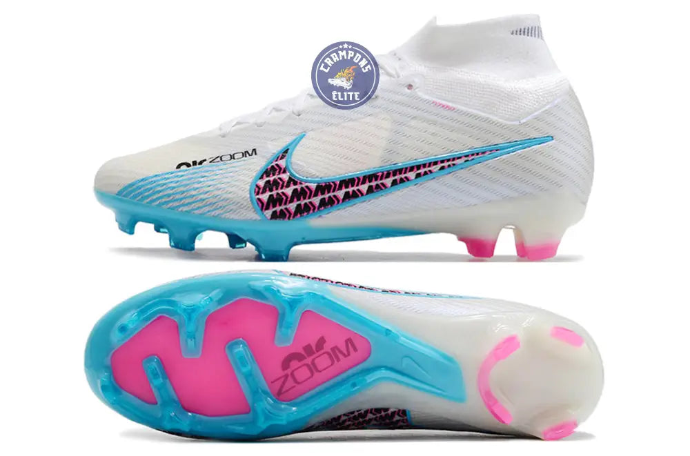 Image of Superfly 9 Elite FG ’Blast Pack’ Blanc/Bleu