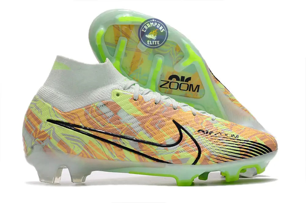 Superfly 9 Elite FG Bonded - Vert/Bleu/Orange