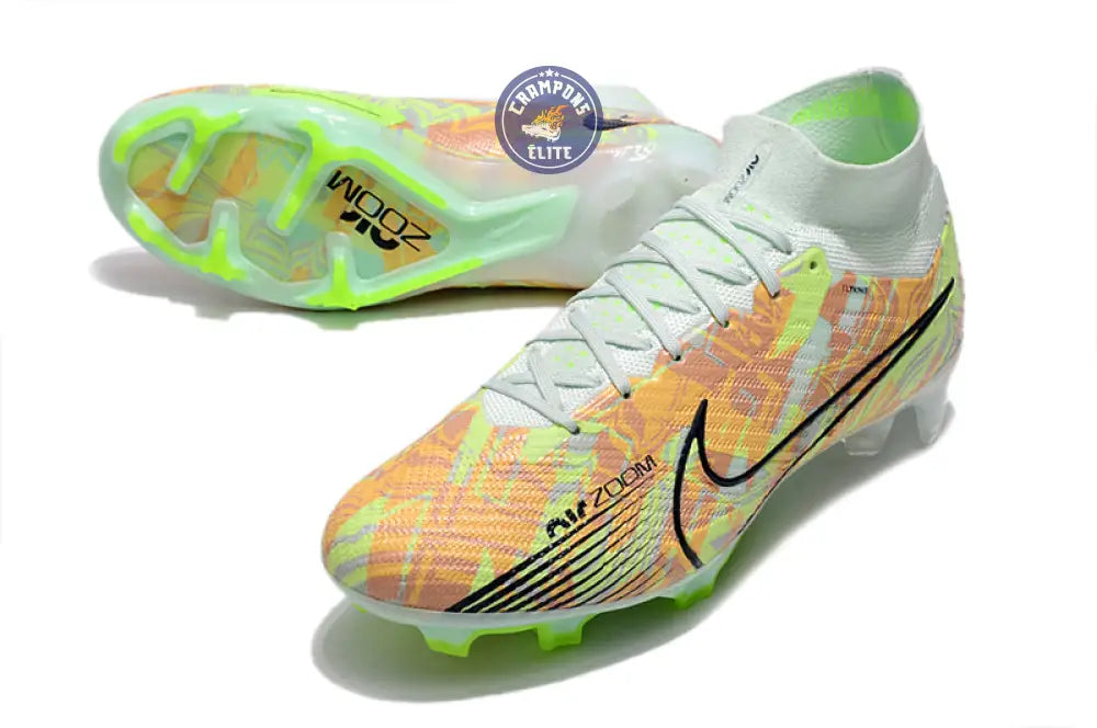 Superfly 9 Elite FG Bonded - Vert/Bleu/Orange