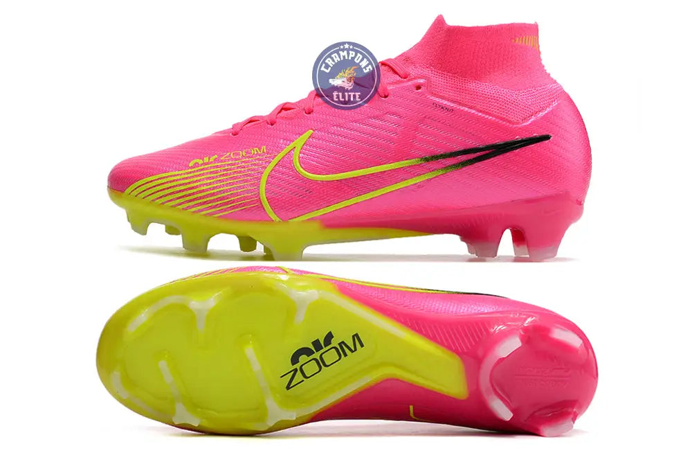 Image of Superfly 9 Elite FG Luminous - Rose/Jaune Fluo