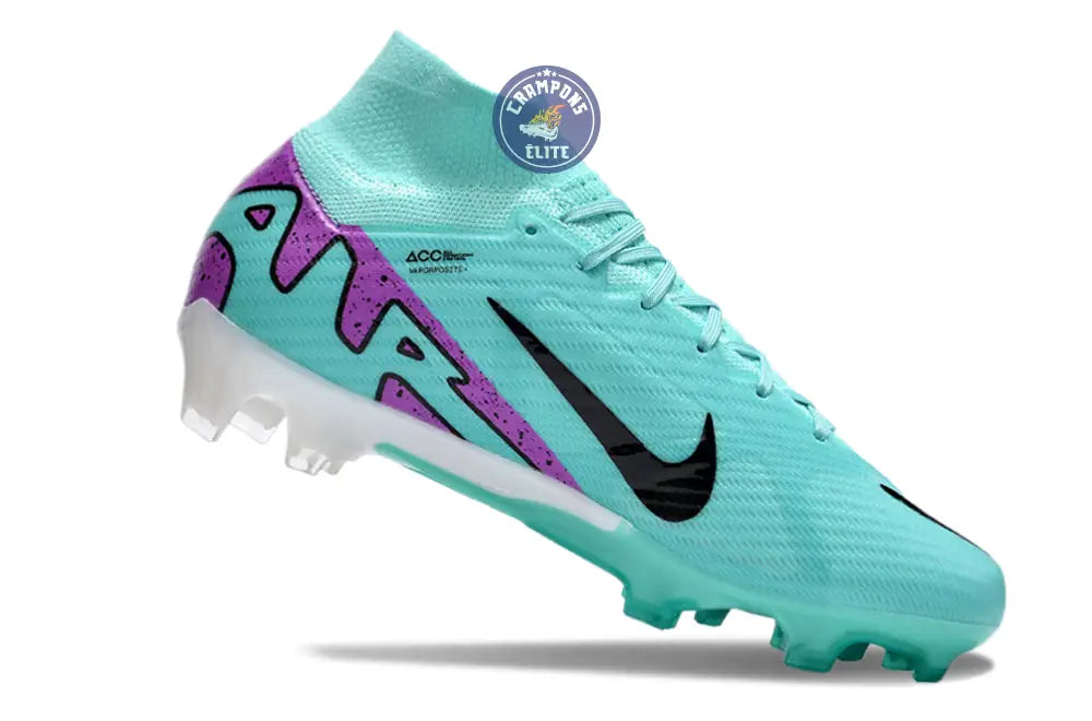 Superfly 9 Elite FG Peak Ready Bleu Turquoise Vert Violet