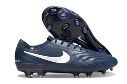 Image of Tiempo 10 Luxe FG - Bleu Marine/Blanc