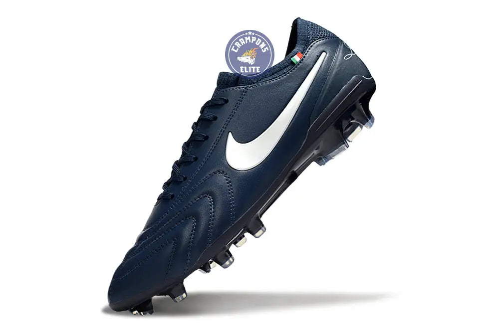 Image of Tiempo 10 Luxe FG - Bleu Marine/Blanc