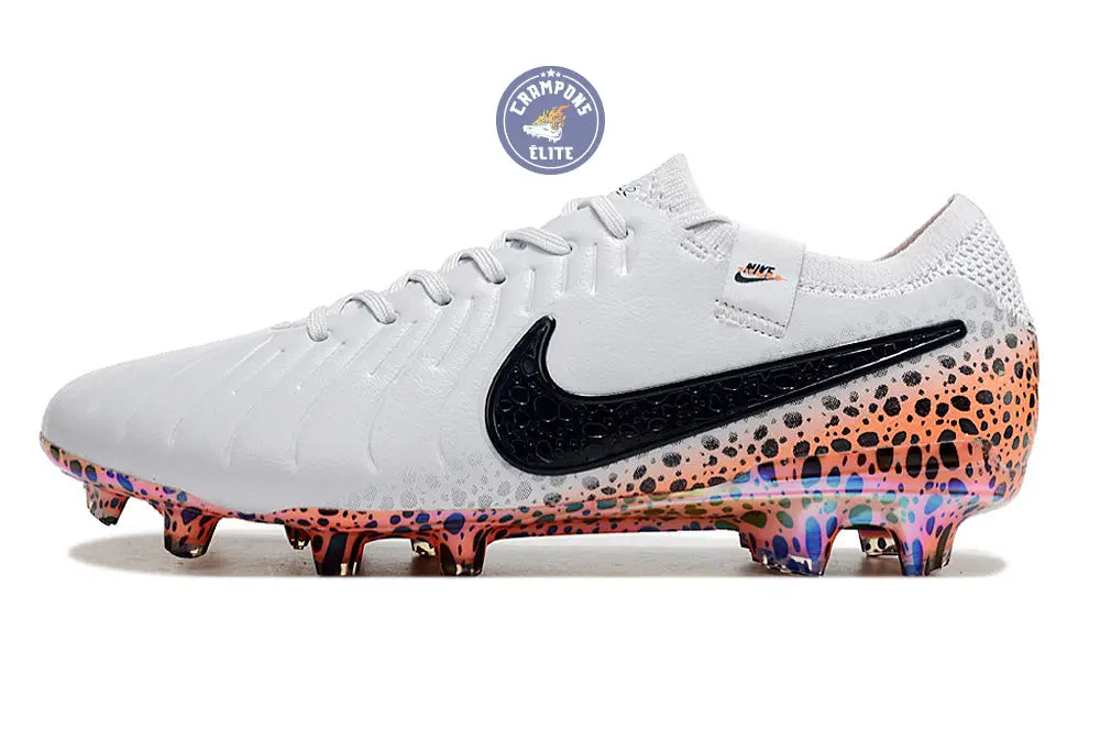 Tiempo Legend 10 Elite FG Electric Pack Gris/Orange/Léopard