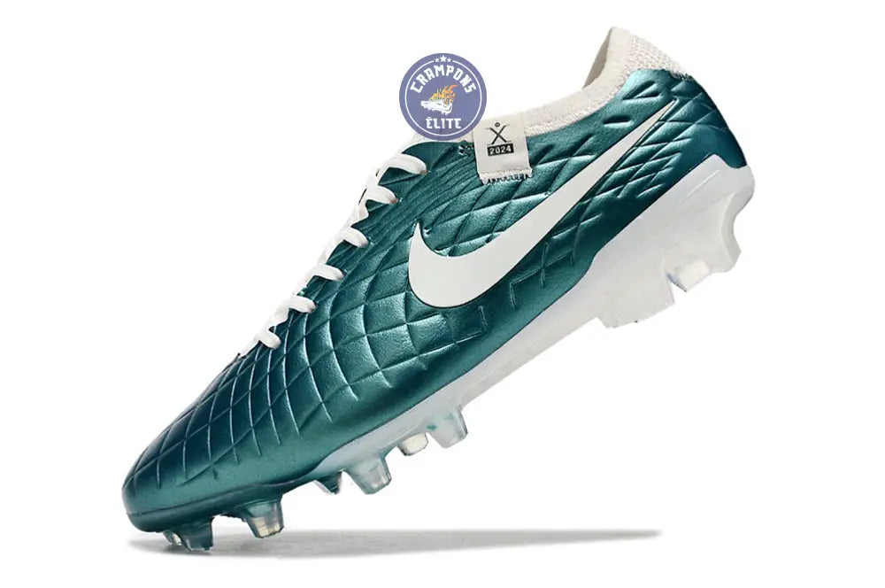 Image of Tiempo Legend 10 Elite FG Emerald - Turquoise/Blanc Cassé
