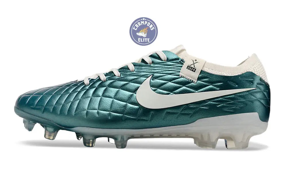 Image of Tiempo Legend 10 Elite FG Emerald - Turquoise/Blanc Cassé