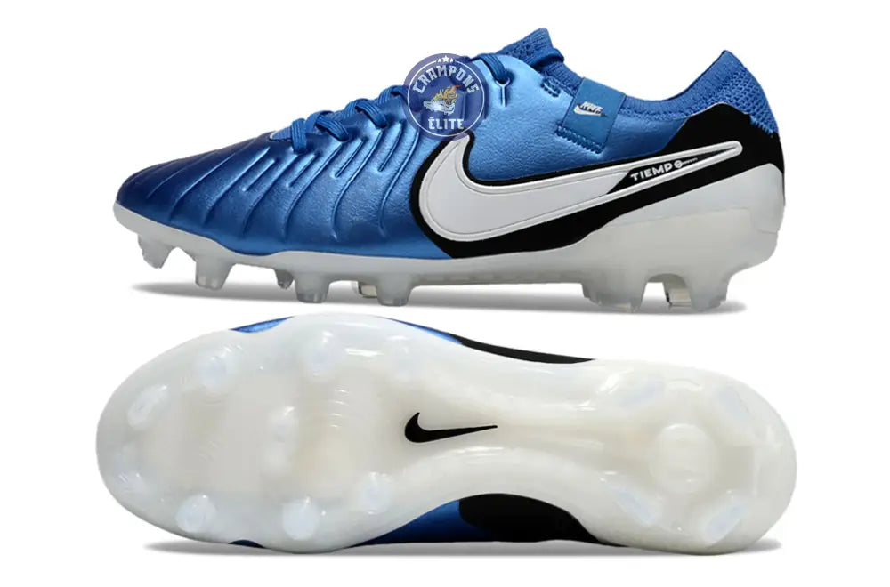 Image of Tiempo Legend 10 Elite FG Mad Ambition - Bleu/Blanc