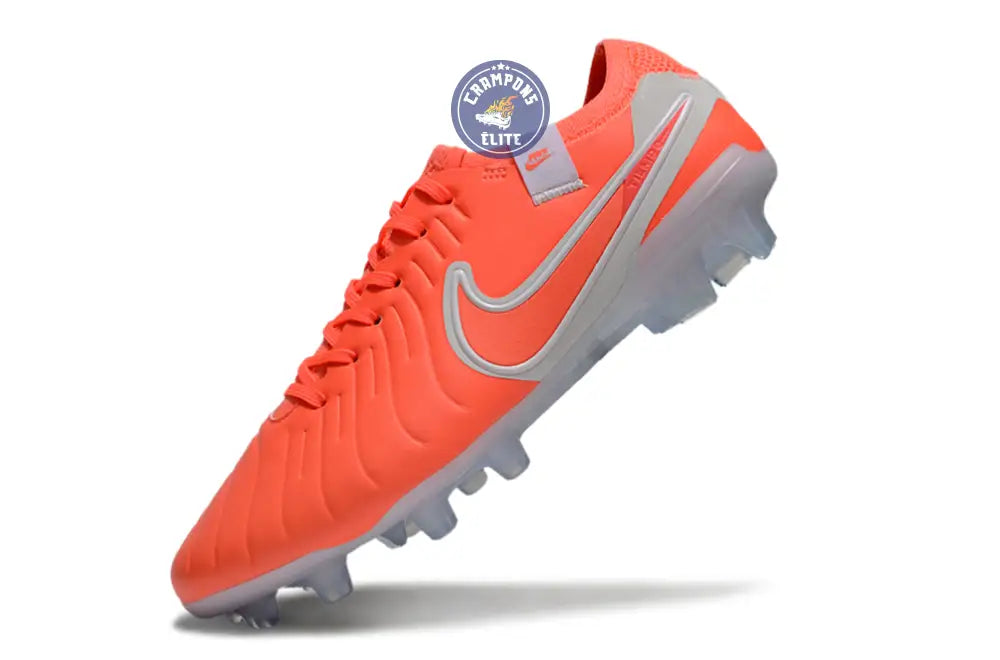 Image of Tiempo Legend 10 Elite FG Mad Energy - Hot Lava/Blanc