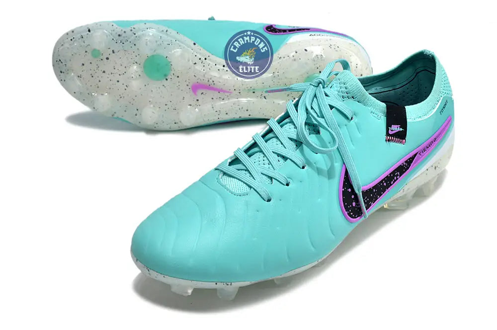 Image of Tiempo Legend 10 Elite FG Peak Ready - Turquoise/Noir/Violet