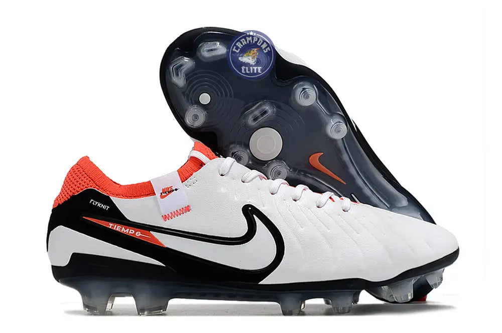 Image of Tiempo Legend 10 Elite FG Ready - Blanc/Noir/Rouge