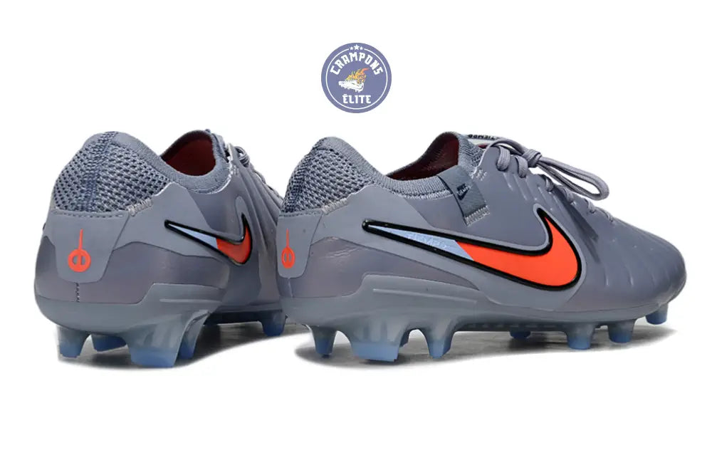 Tiempo Legend 10 Elite FG Scary Good - Gris/Orange/Noir