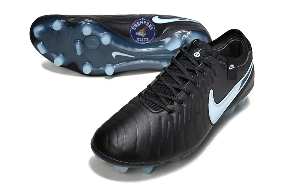 Image of Tiempo Legend 10 Elite FG Shadow - Noir/Bleu