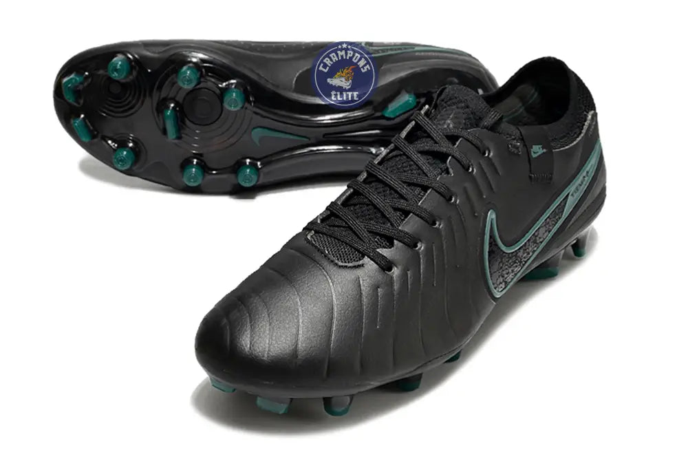 Image of Tiempo Legend 10 Elite FG Shadow - Noir/Vert