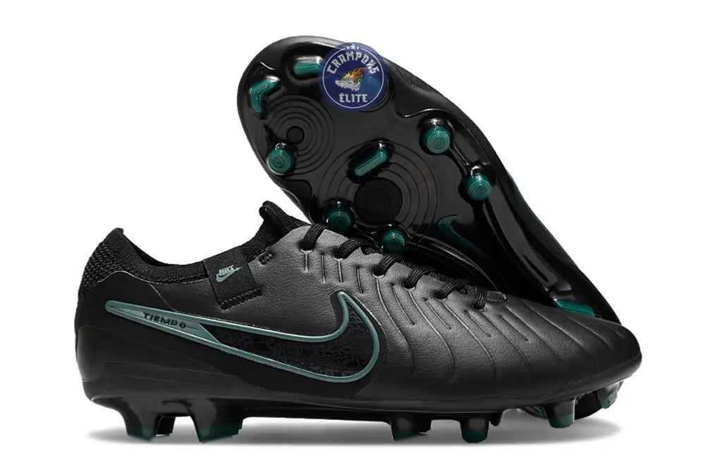 Image of Tiempo Legend 10 Elite FG Shadow - Noir/Vert