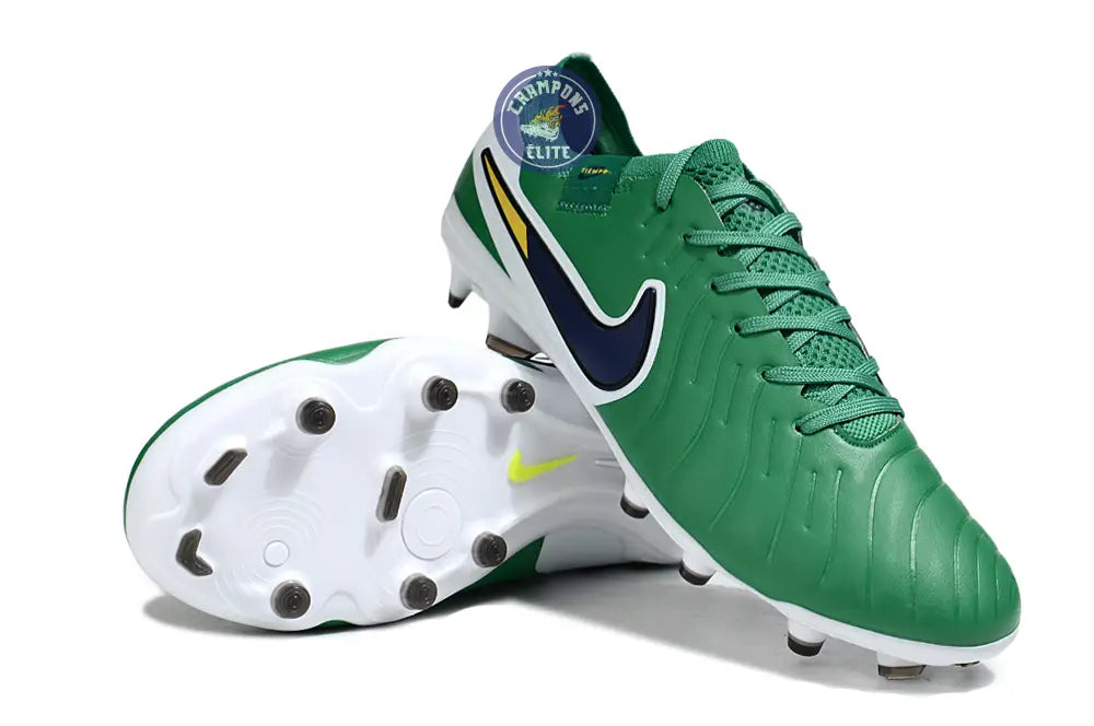 Image of Tiempo Legend 10 FG - Vert/Blanc/Bleu/Jaune