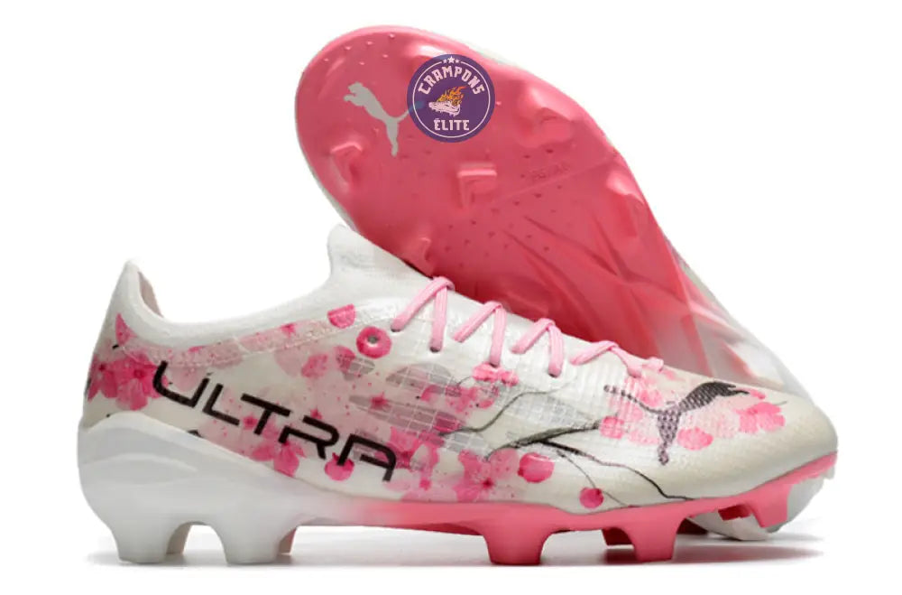 Image of X Unisport Ultra 1.4 FG/AG Sakura - Vit/Svart/Rosa LIMITED EDITION