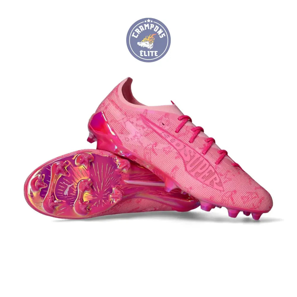 Image of ULTRA 5 ULTIMATE FG CLUB WORLD CUP X KIDSUPER PINK LILAC/FAST PINK/ROSE