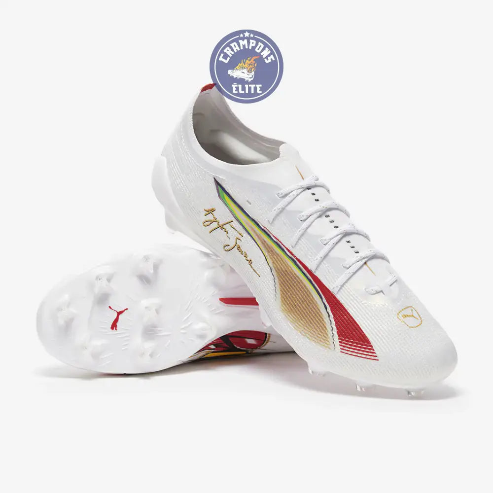 Image of Ultra 5 Ultimate FG Senna - Blanc/Doré/Rouge ÉDITION LIMITÉE