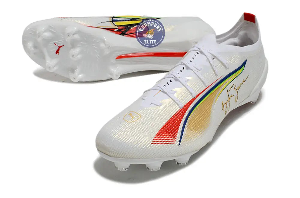Ultra 5 Ultimate FG Senna - Blanc/Doré/Rouge ÉDITION LIMITÉE