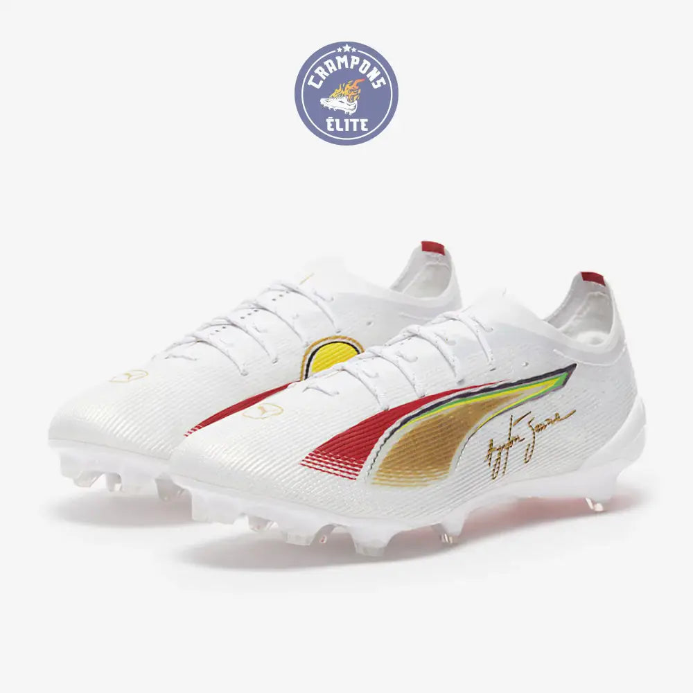 Image of Ultra 5 Ultimate FG Senna - Blanc/Doré/Rouge ÉDITION LIMITÉE