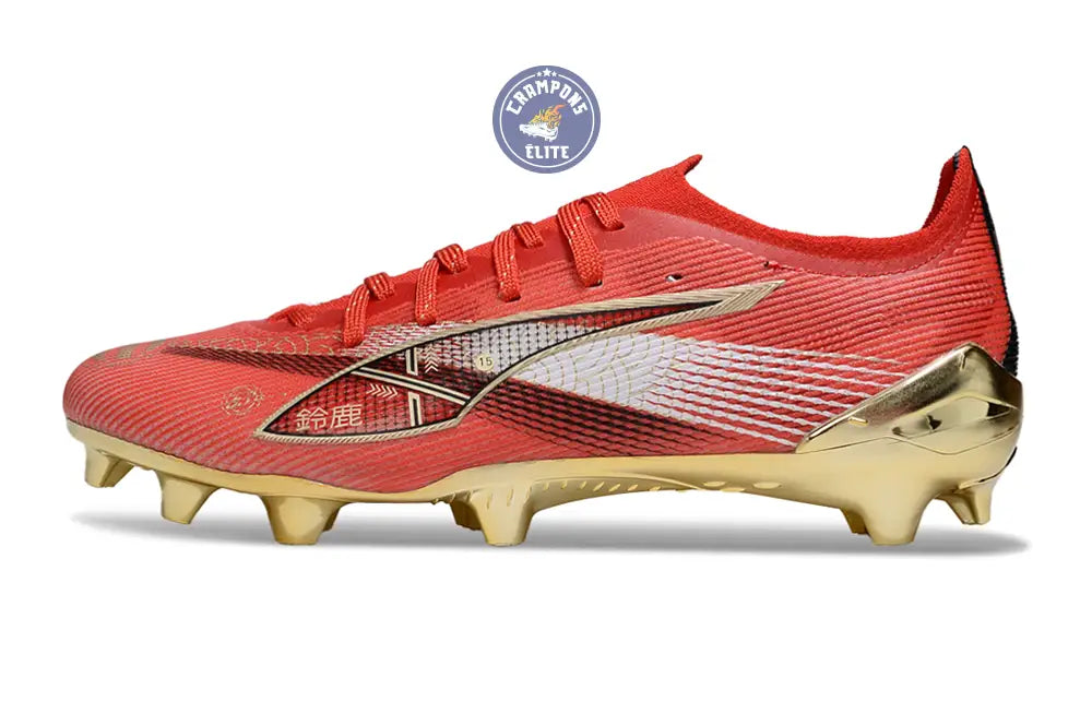 Image of ULTRA 5 ULTIMATE X JAPAN RACETRACK FG/AG - Rouge/Or