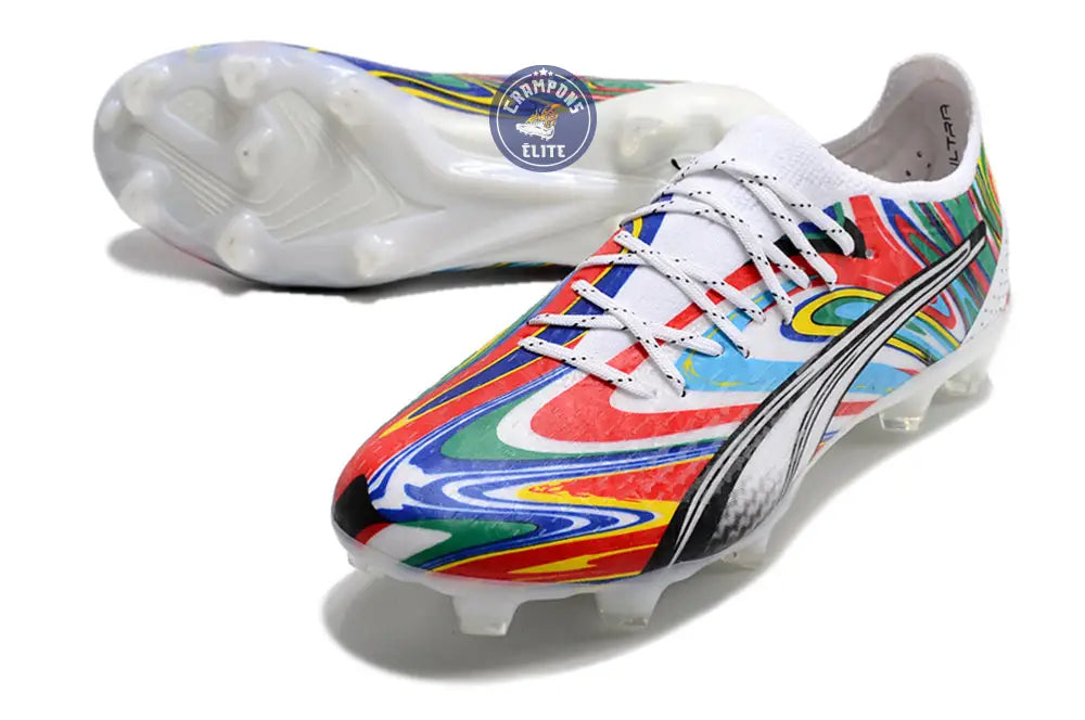 Image of Ultra Ultimate FG Flags of the World - Blanc/Noir/Rouge/Vert ÉDITION LIMITÉE