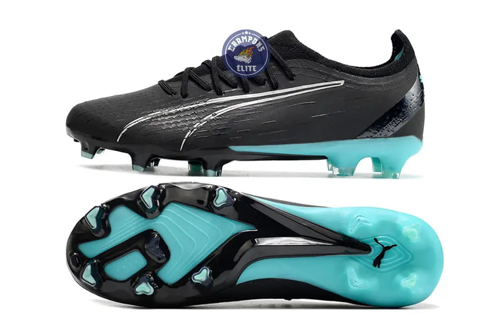 Ultra Ultimate Match FG Eclipse - Noir/Blanc/Turquoise