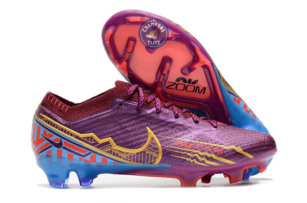 Vapor 15 Elite FG Mbappé Personal Edition - Bordeaux/Doré