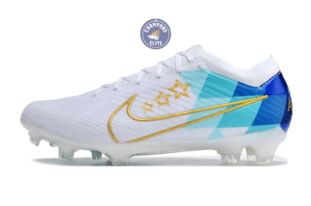 Vapor 15 Elite FG x Enzo Fernandez Blanc/Bleu/Or