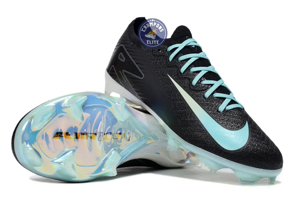 Vapor 16 Nike by you FG - Noir/Bleu Ciel