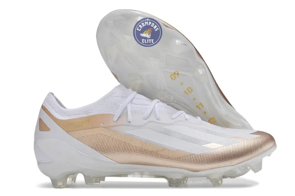 X Crazyfast.1 Messi El Ocho Elite FG - Blanc/OR