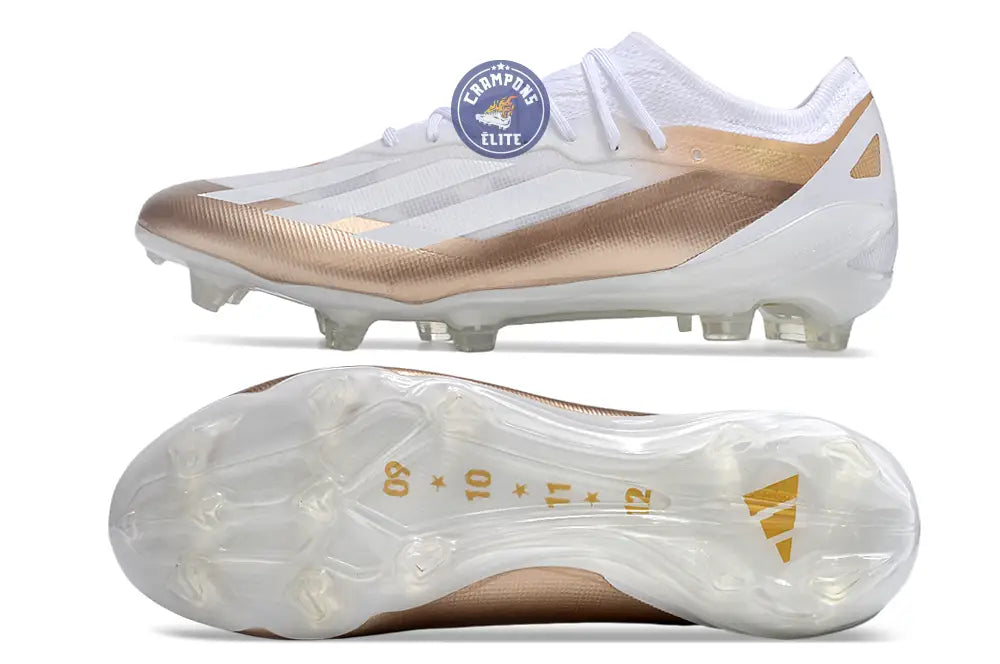 X Crazyfast.1 Messi El Ocho Elite FG - Blanc/OR