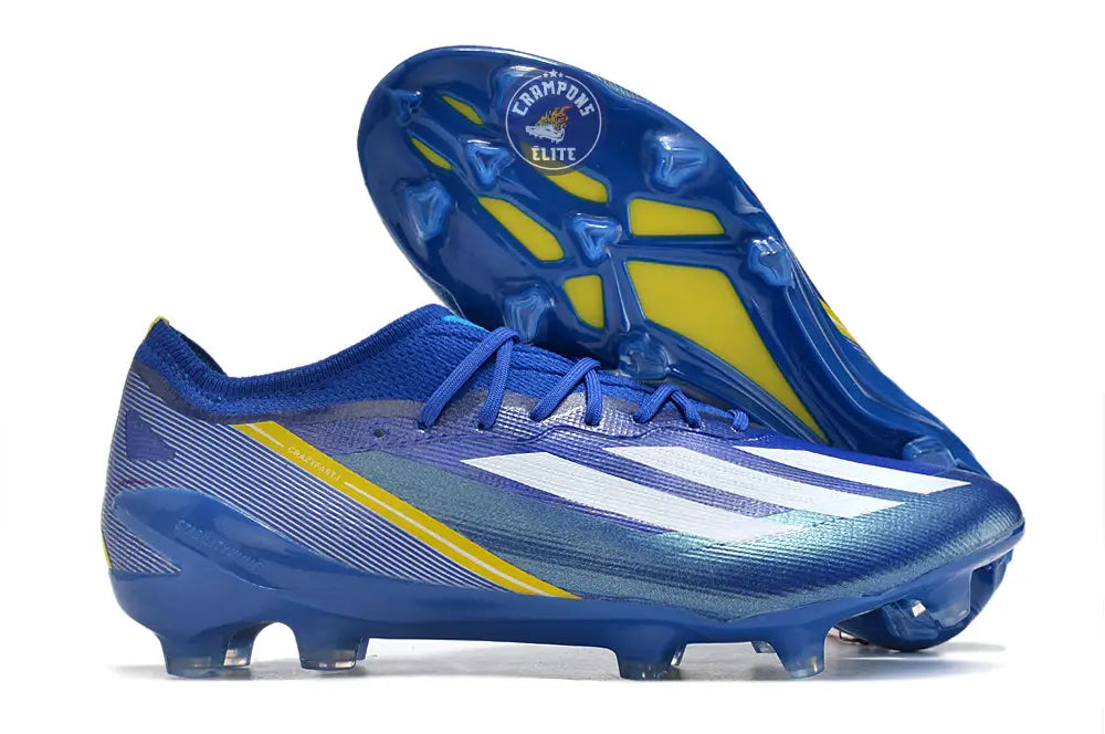 X Crazyfast Elite FG - Bleu/Blanc/Jaune