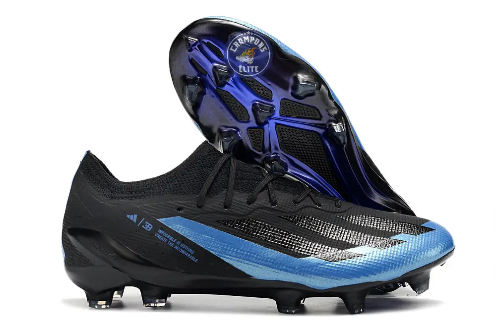 Image of X Crazyfast Elite FG x Bugatti - Noir/Bleu