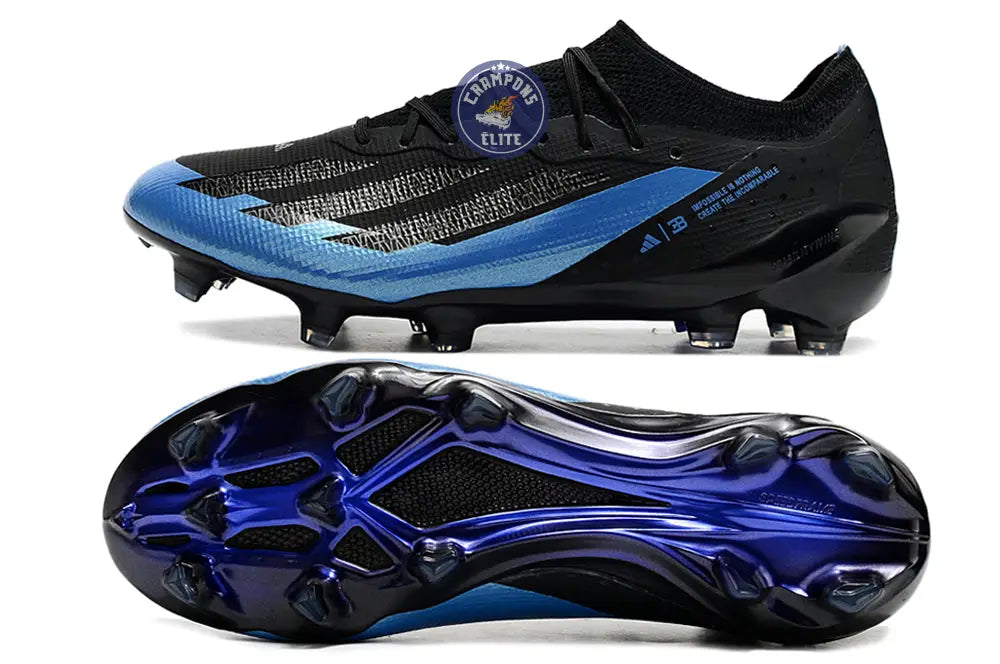 X Crazyfast Elite FG x Bugatti - Noir/Bleu