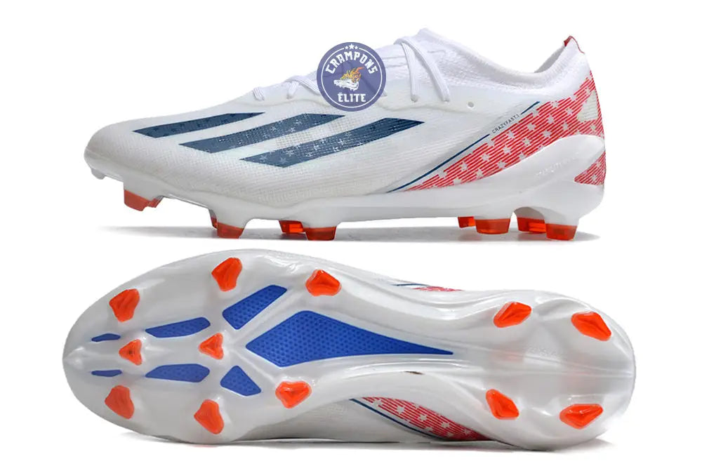 X Crazyfast Elite FG - Etoile - Bleu/Blanc/Rouge