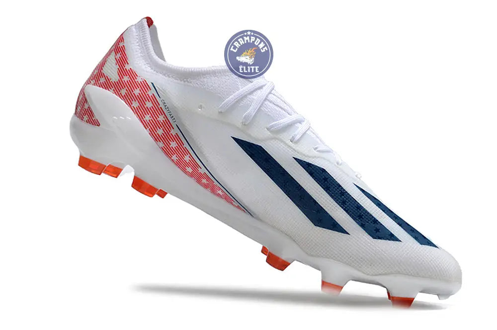 X Crazyfast Elite FG - Etoile - Bleu/Blanc/Rouge