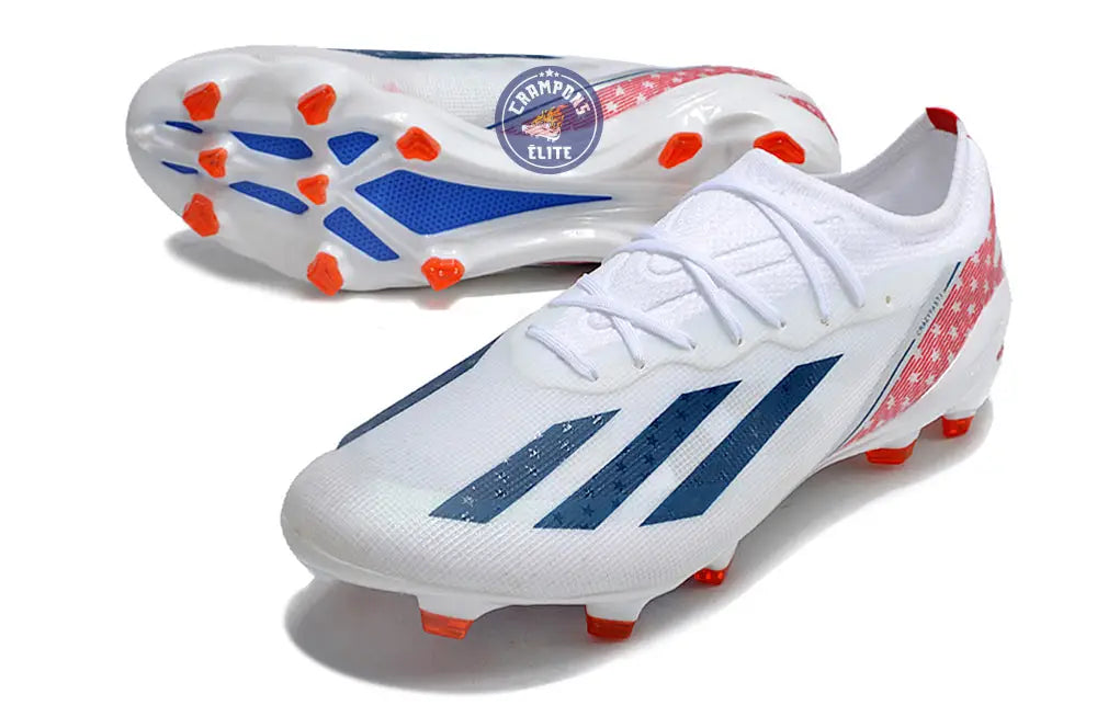 X Crazyfast Elite FG - Etoile - Bleu/Blanc/Rouge