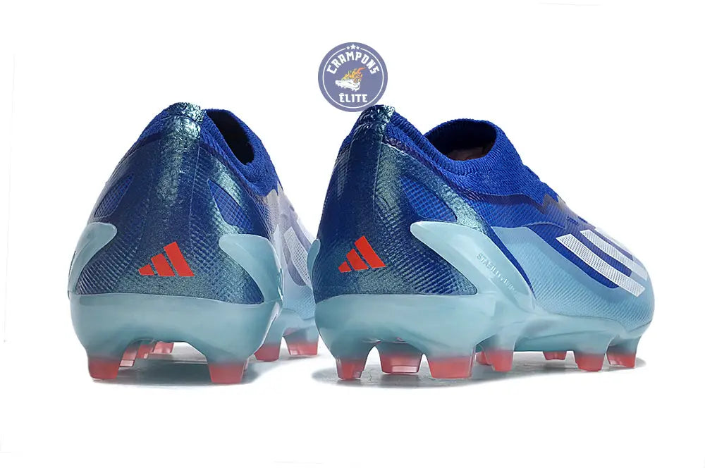 X Crazyfast Elite Laceless FG Marinerush - Bleu/Blanc/Rouge