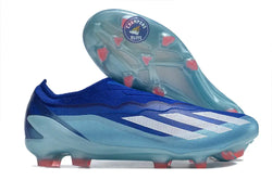 Image of X Crazyfast Elite Laceless FG Marinerush - Bleu/Blanc/Rouge
