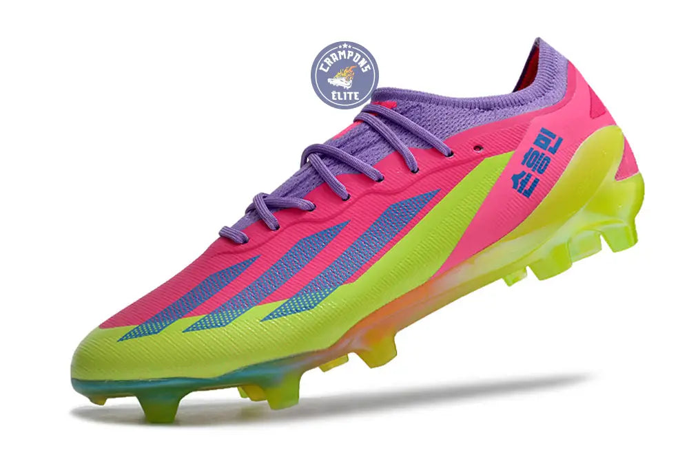 Image of X Crazyfast FG x SON - ’South Korea Nightlife’ Rose/Jaune/Violet