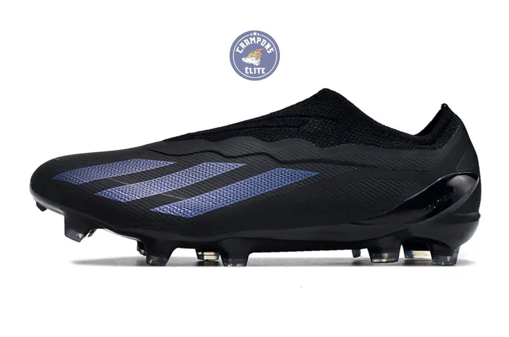 X Crazyfast Laceless FG Nightstrike - Noir