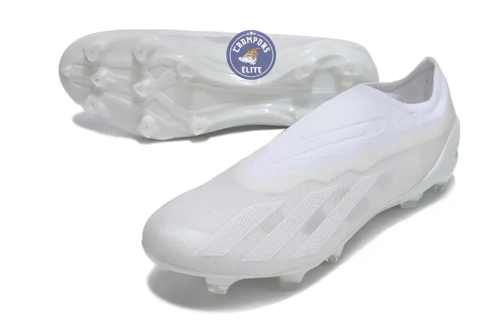 Image of X Crazyfast Laceless FG Pearlized - Blanc