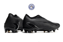 Image of X Speedportal Elite Laceless FG Full Black - Noir