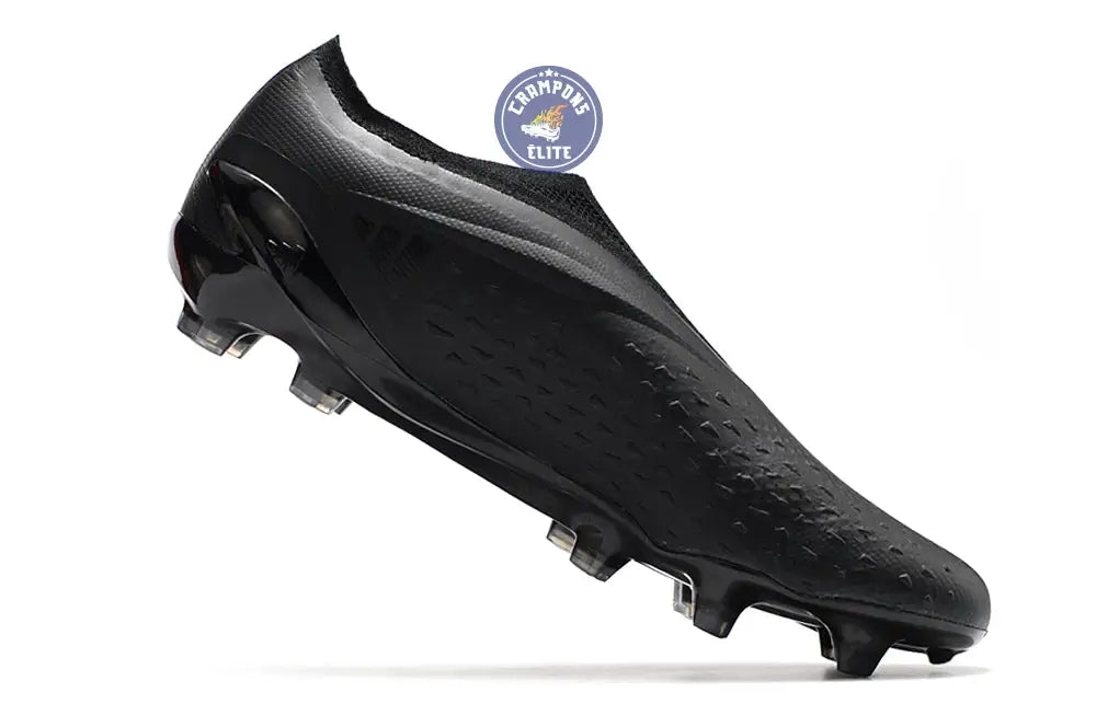 X Speedportal Elite Laceless FG Full Black - Noir